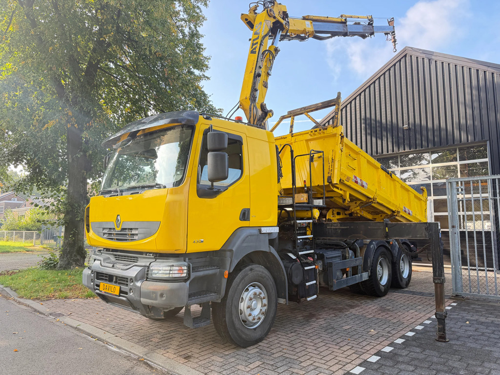 Renault  Kerax 430 6x4 Meiller Tipper + Atlas 190.2E-A3 Crane | Bordmatic | Euro 5 56653535-0.jpg | Davilo Trucks 