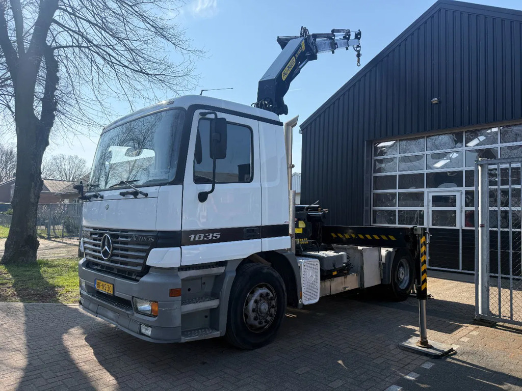 Mercedes-Benz Actros 1835 + Crane Palfinger PK16000 - Euro 2 - MP1 - Manual gearbox - Top Condition! 52178165-0.jpg | Davilo Trucks 