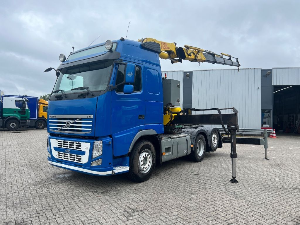 Volvo FH 460 + Fassi 42 ton - 6x2 - Euro 5 - Removable crane 52638461-0.jpg | Davilo Trucks 